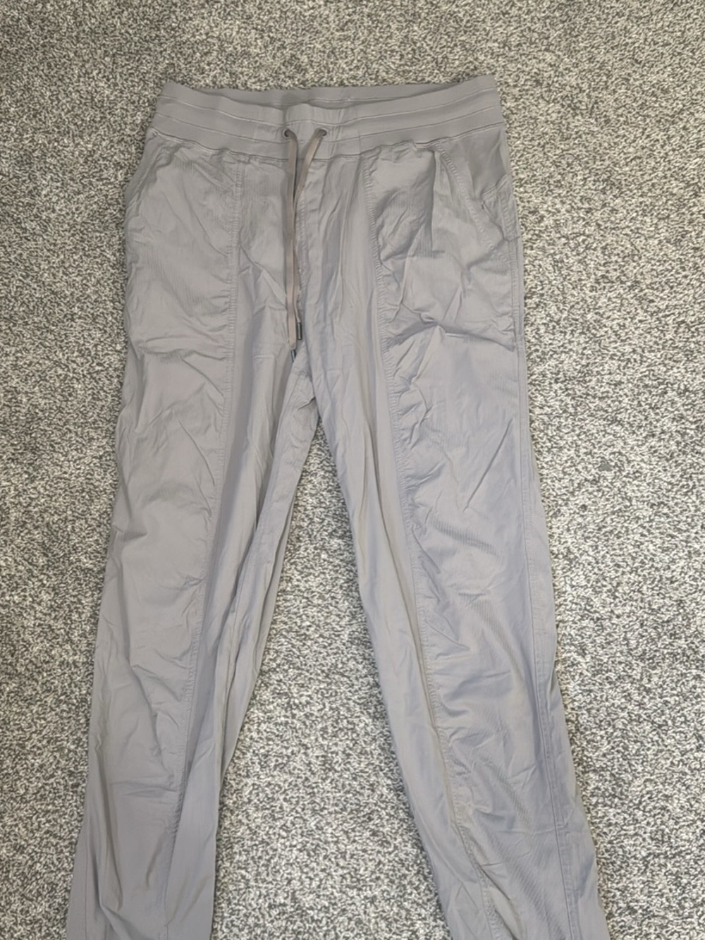 Women’s CRZ yoga Lightweight Drawstring Pants - Light Gray